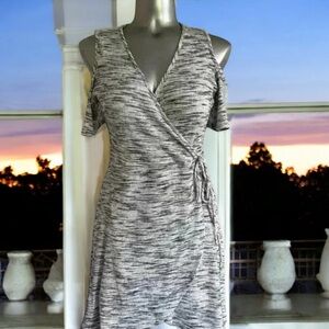 💟Faux Wrap Mini Dress